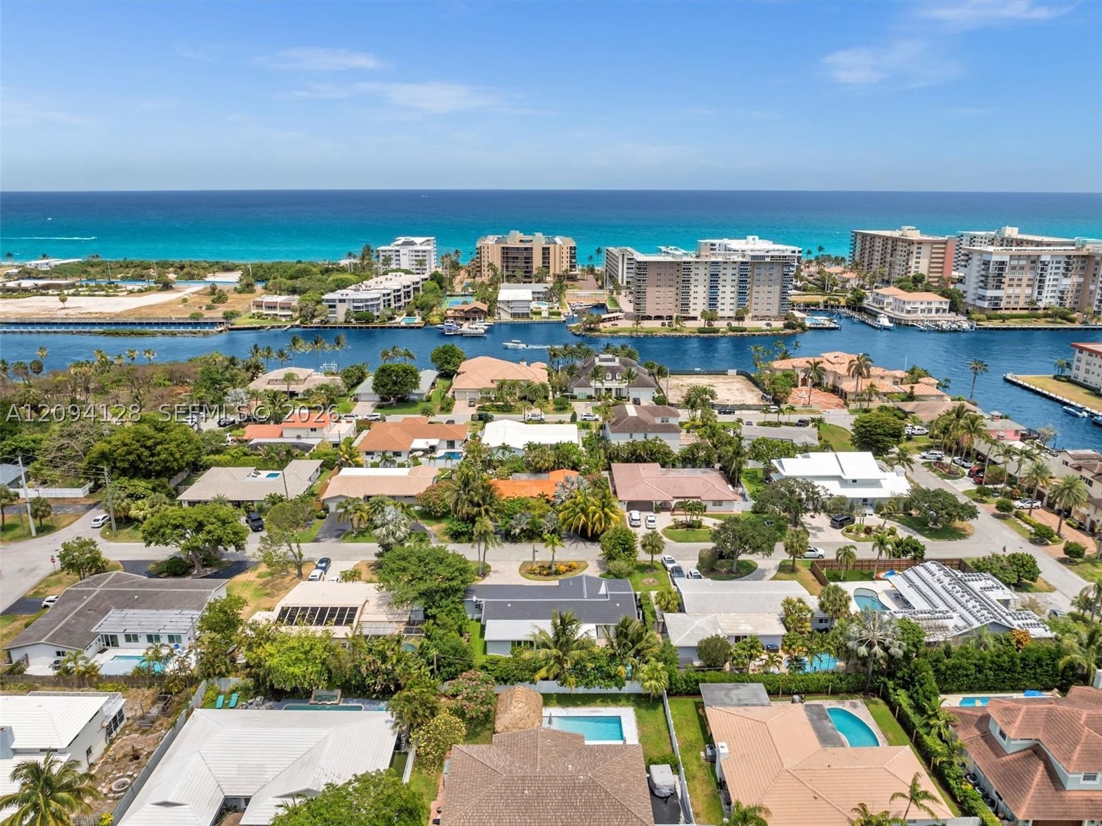 Real estate property located at 5121 30th Ter, Broward, Pompano Waterway Estates, Lighthouse Point, FL