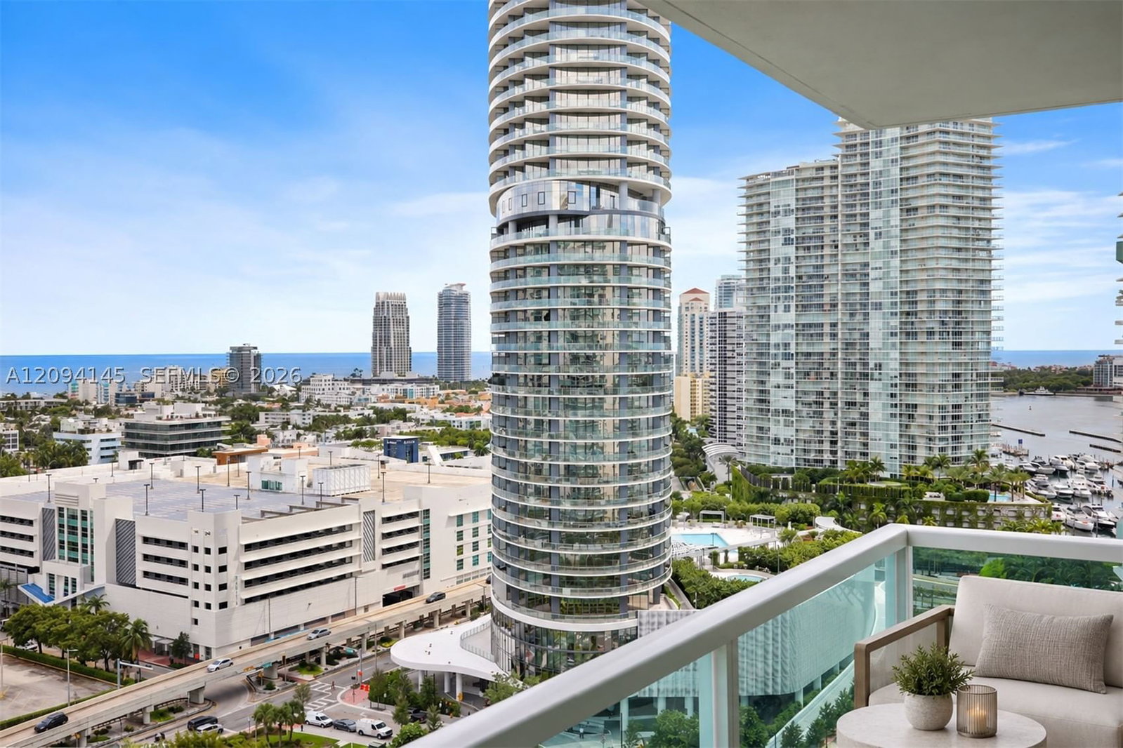 Real estate property located at 650 West Ave #2206, Miami-dade, The Floridian Condo, Miami Beach, FL