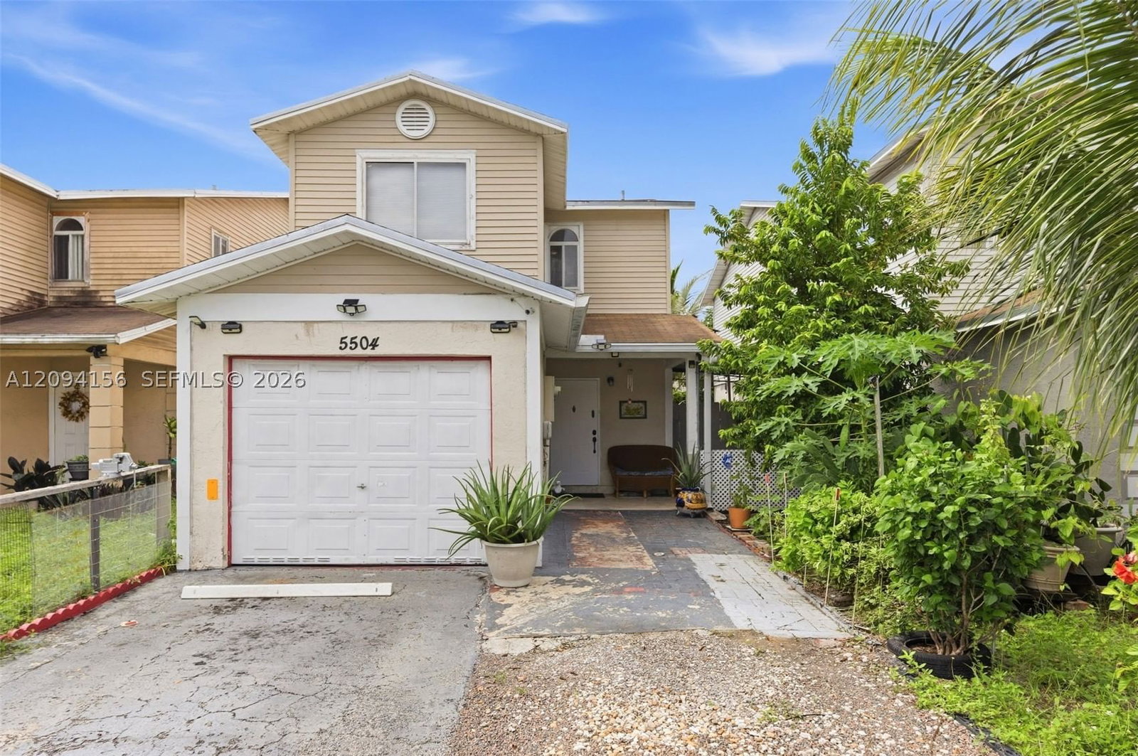 Real estate property located at 5504 22nd St, Broward, Orchard Lake Townhouses, Lauderhill, FL