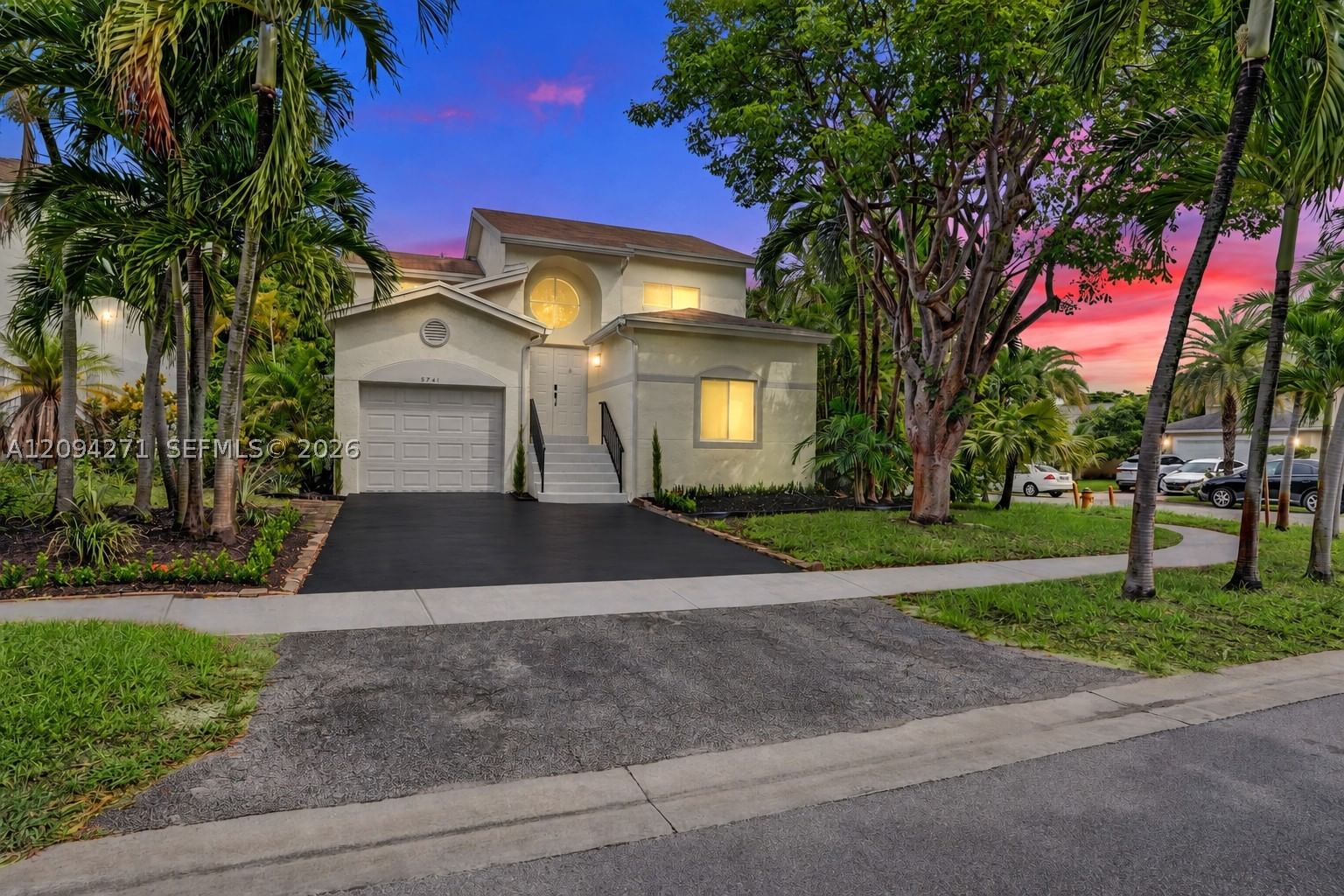 Real estate property located at 8741 10th St, Broward, Cinnamon Place V, Pembroke Pines, FL