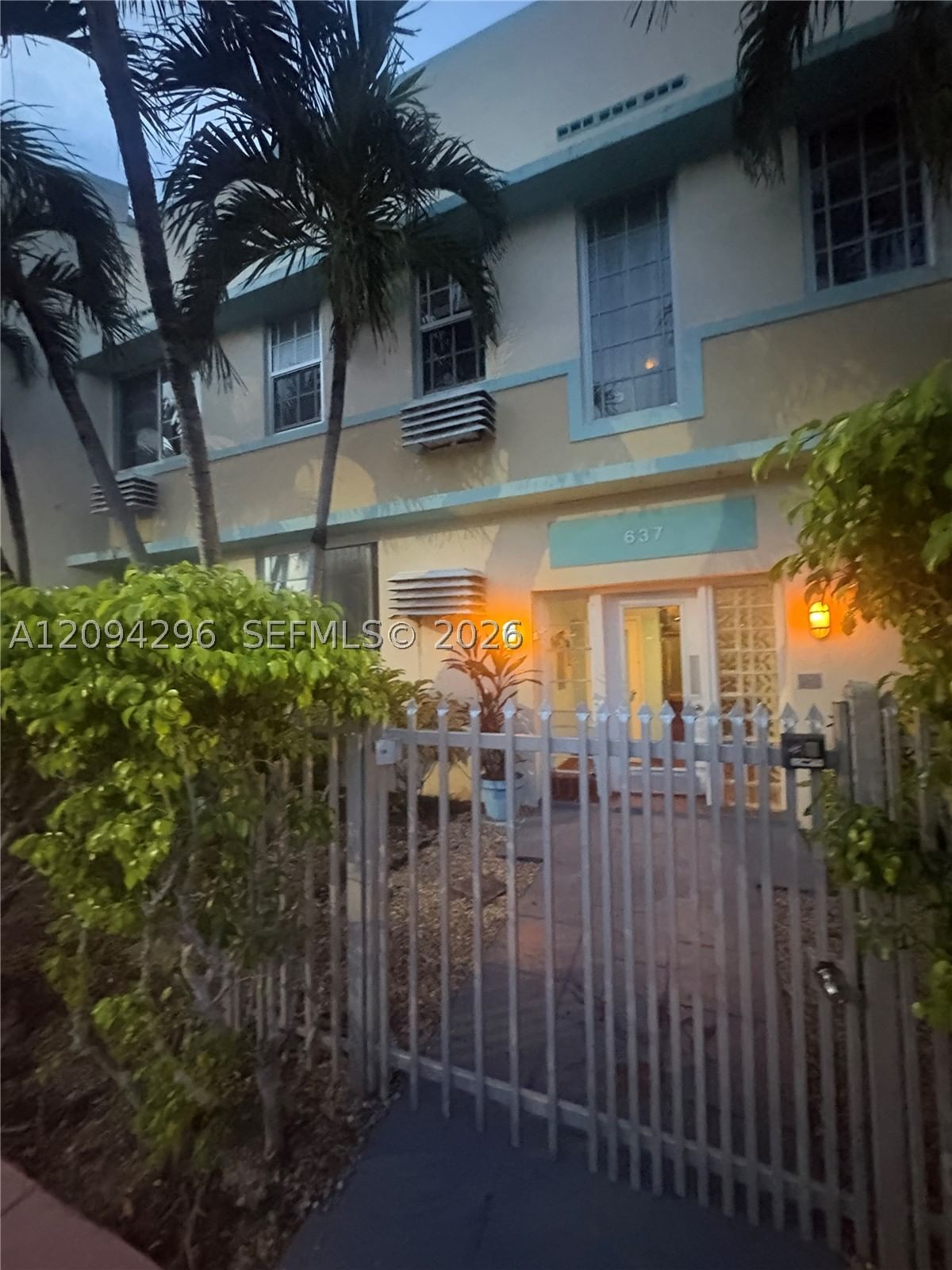 Real estate property located at 637 12th St #6, Miami-dade, Delphine Condo, Miami Beach, FL