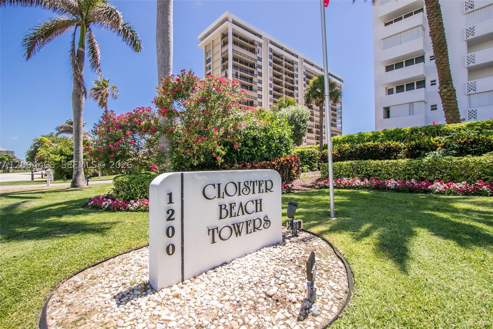 Real estate property located at 1200 Ocean Blvd #15H, Palm Beach, Cloister Beach Towers, Boca Raton, FL