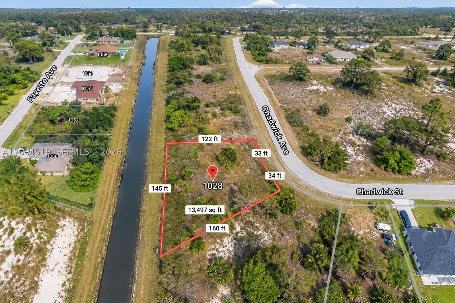 Real estate property located at 1028 CHADWICK ST, Lee, Lehigh Acres Unit 9, Lehigh Acres, FL