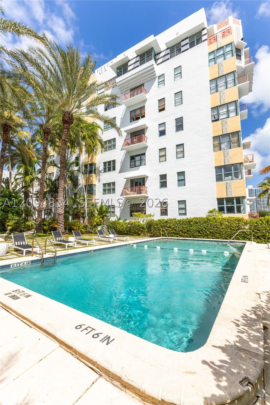 Real estate property located at 2421 Lake Pancoast Dr #3B, Miami-dade, Helen Mar Condo, Miami Beach, FL