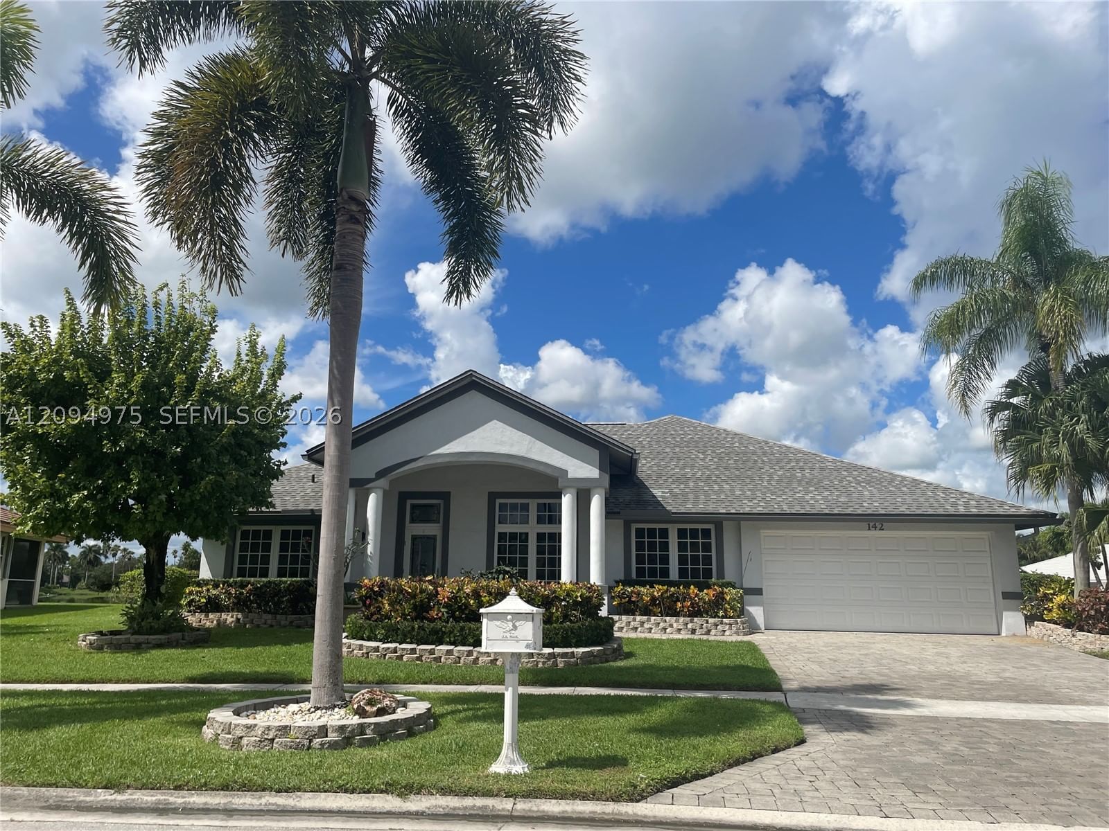 Real estate property located at 142 Van Gogh Way, Palm Beach, Crestwood Unit 1 Pl 5, Royal Palm Beach, FL