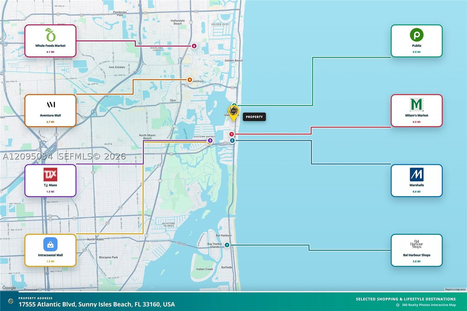 Real estate property located at 17555 Atlantic Blvd TS6, Miami-dade, King David Of Sunny Isles, Sunny Isles Beach, FL