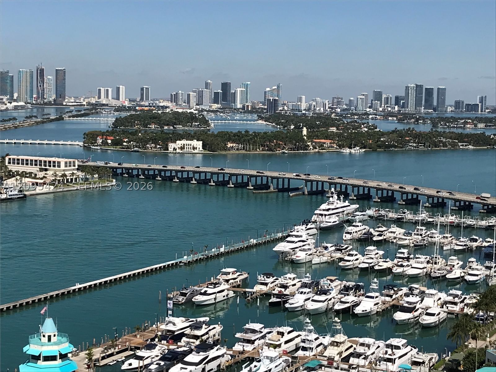 Real estate property located at 90 Alton Rd #2711, Miami-dade, Yacht Club At Portofino C, Miami Beach, FL