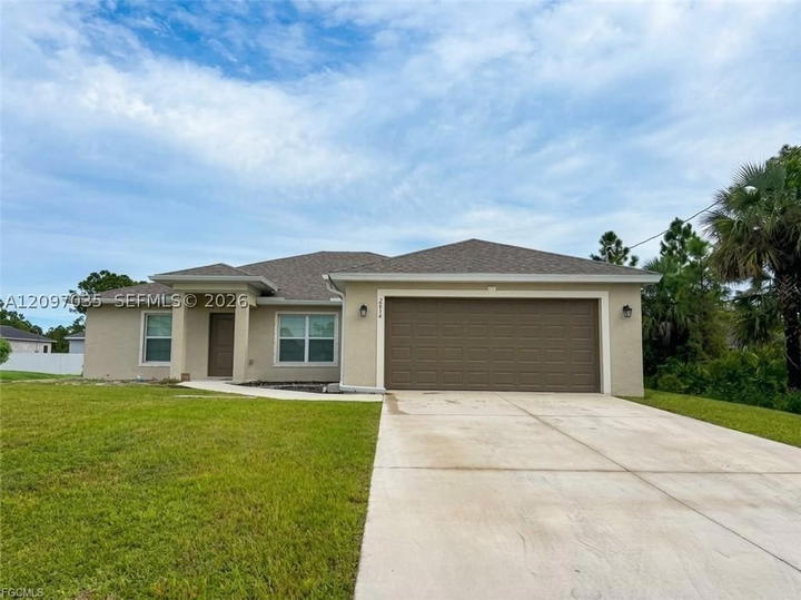 Real estate property located at 2614 27th ST W, Lee, Lehigh Acres, Lehigh Acres, FL