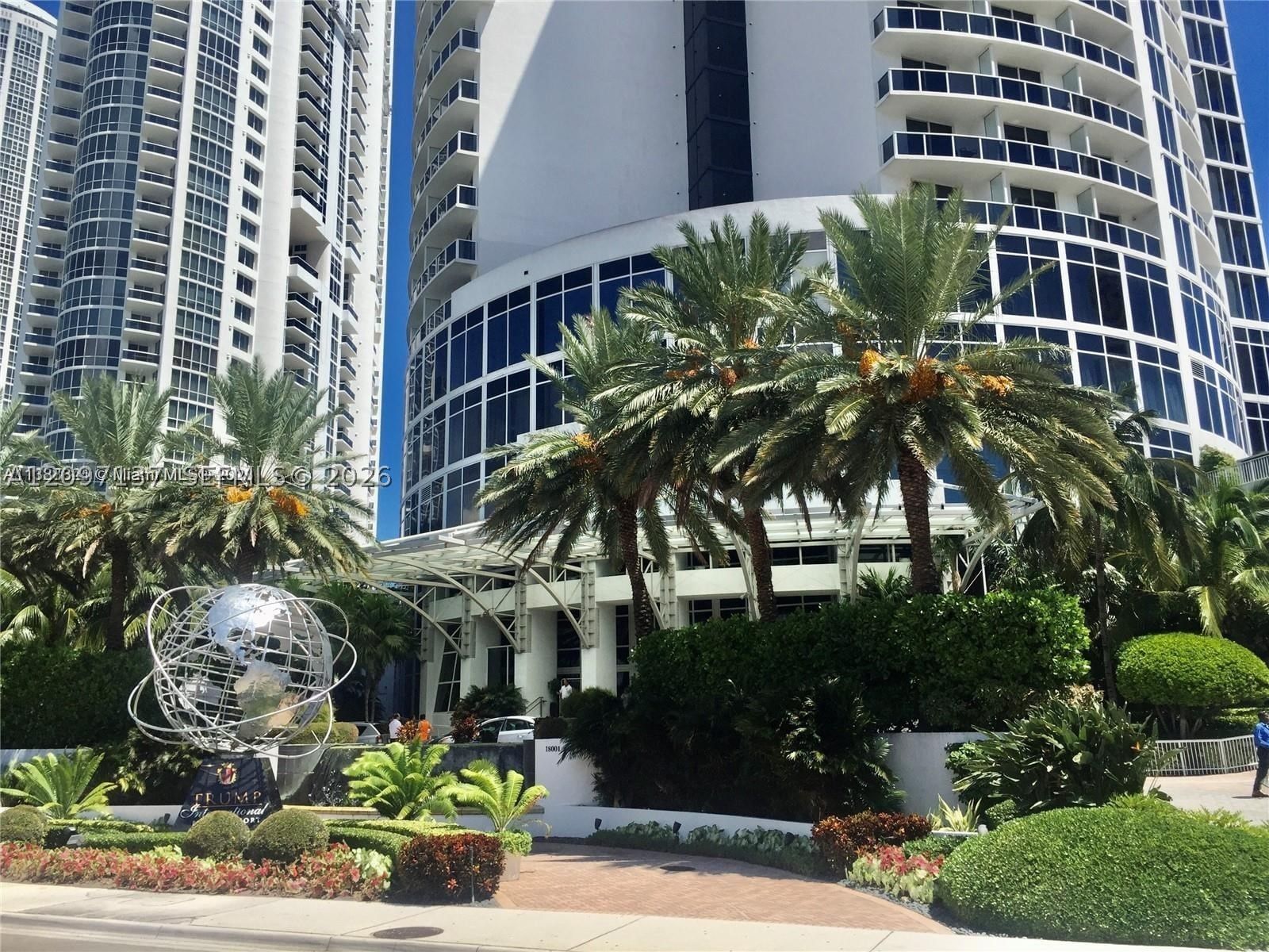Real estate property located at 18001 Collins Ave #512, Miami-dade, Trump International Sones, Sunny Isles Beach, FL