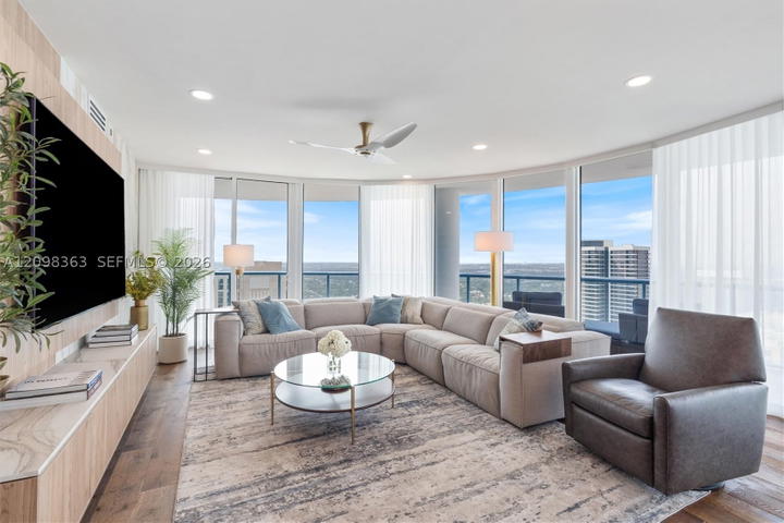 Real estate property located at 333 Las Olas Way #3802, Broward, Las Olas River House Cond, Fort Lauderdale, FL