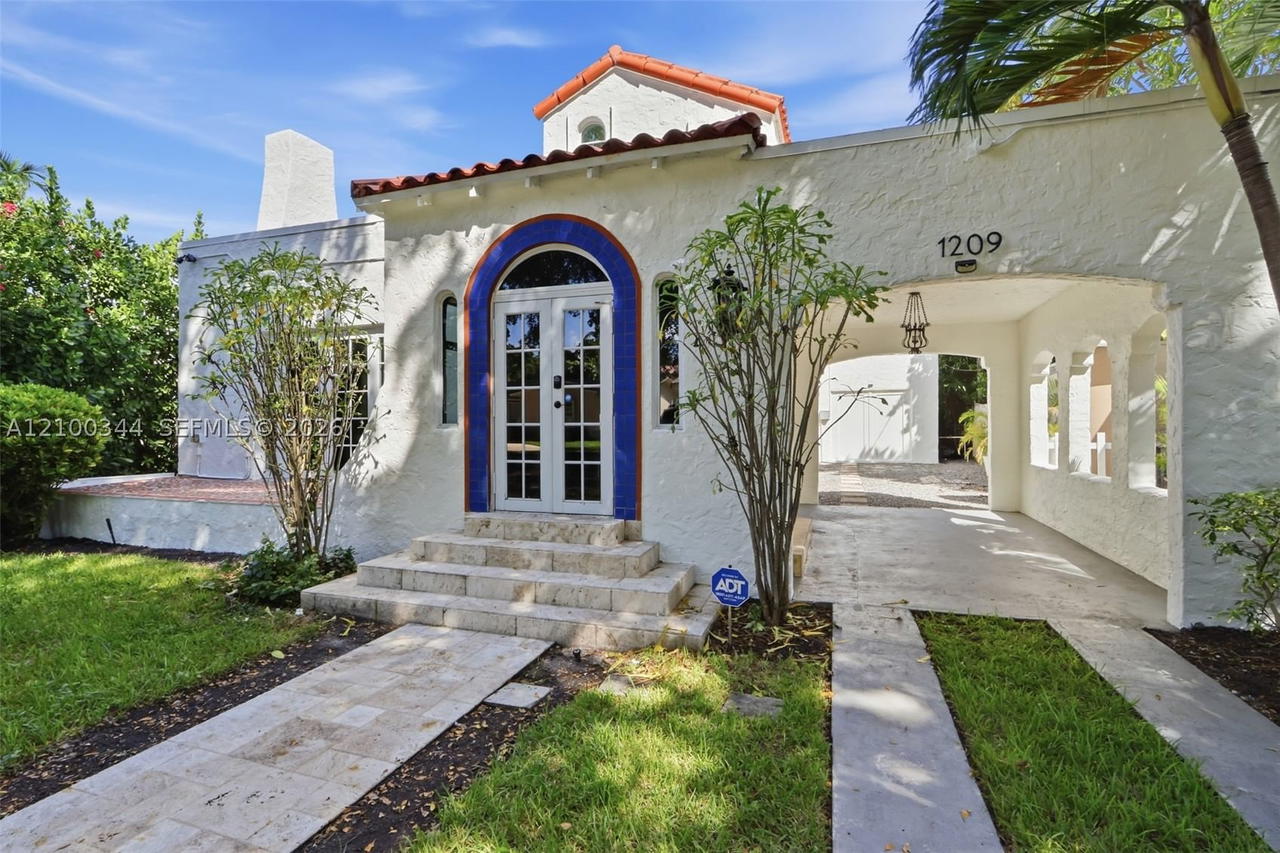 Real estate property located at 1209 La Mancha Ave, Miami-dade, Coral Gables Granada Sec, Coral Gables, FL