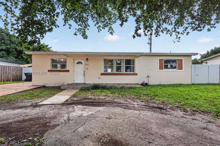 Real estate property located at 231 65th Ter, Broward, Boulevard Heights Sec 7, Hollywood, FL
