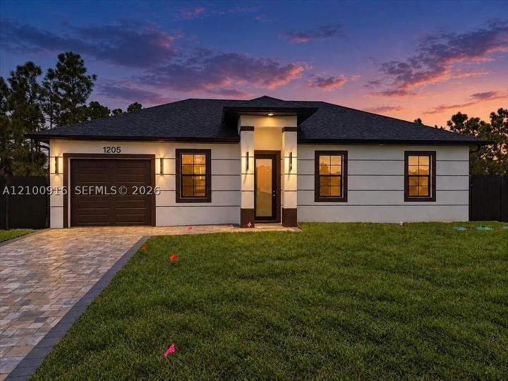 Real estate property located at 1205 Damen St E, Lee, Lehigh Acres, Lehigh Acres, FL