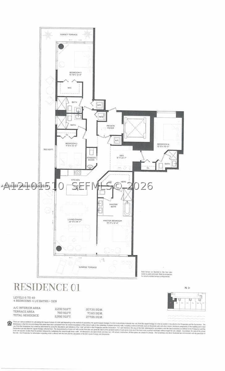 Real estate property located at 480 31st St #3301, Miami-dade, Gran Paraiso Condo, Miami, FL