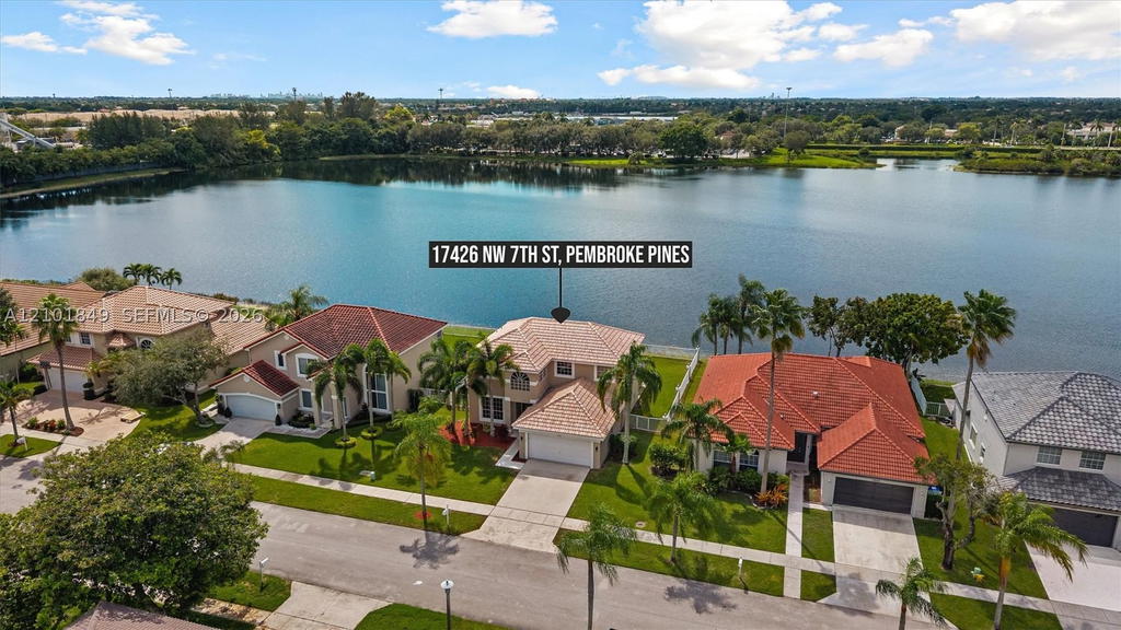 Real estate property located at 17426 7th St, Broward, Silver Lakes At Pembroke, Pembroke Pines, FL