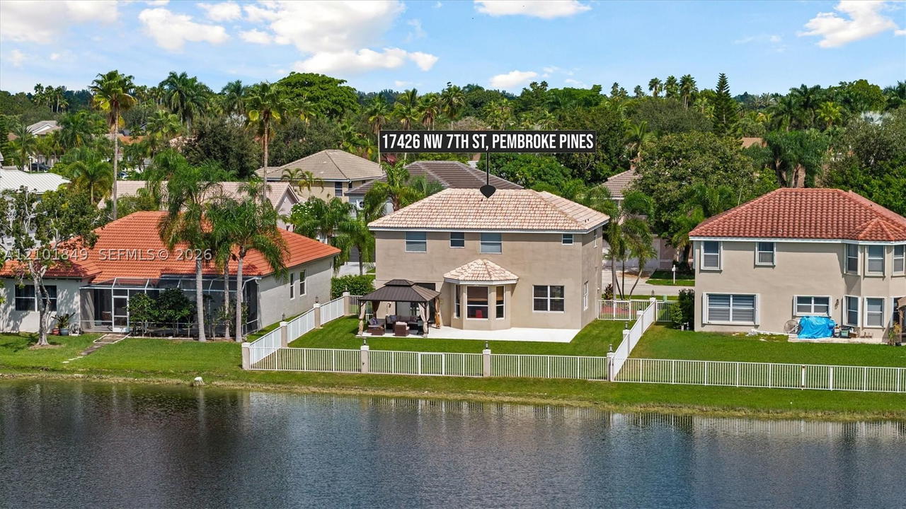 Real estate property located at 17426 7th St, Broward, Silver Lakes At Pembroke, Pembroke Pines, FL