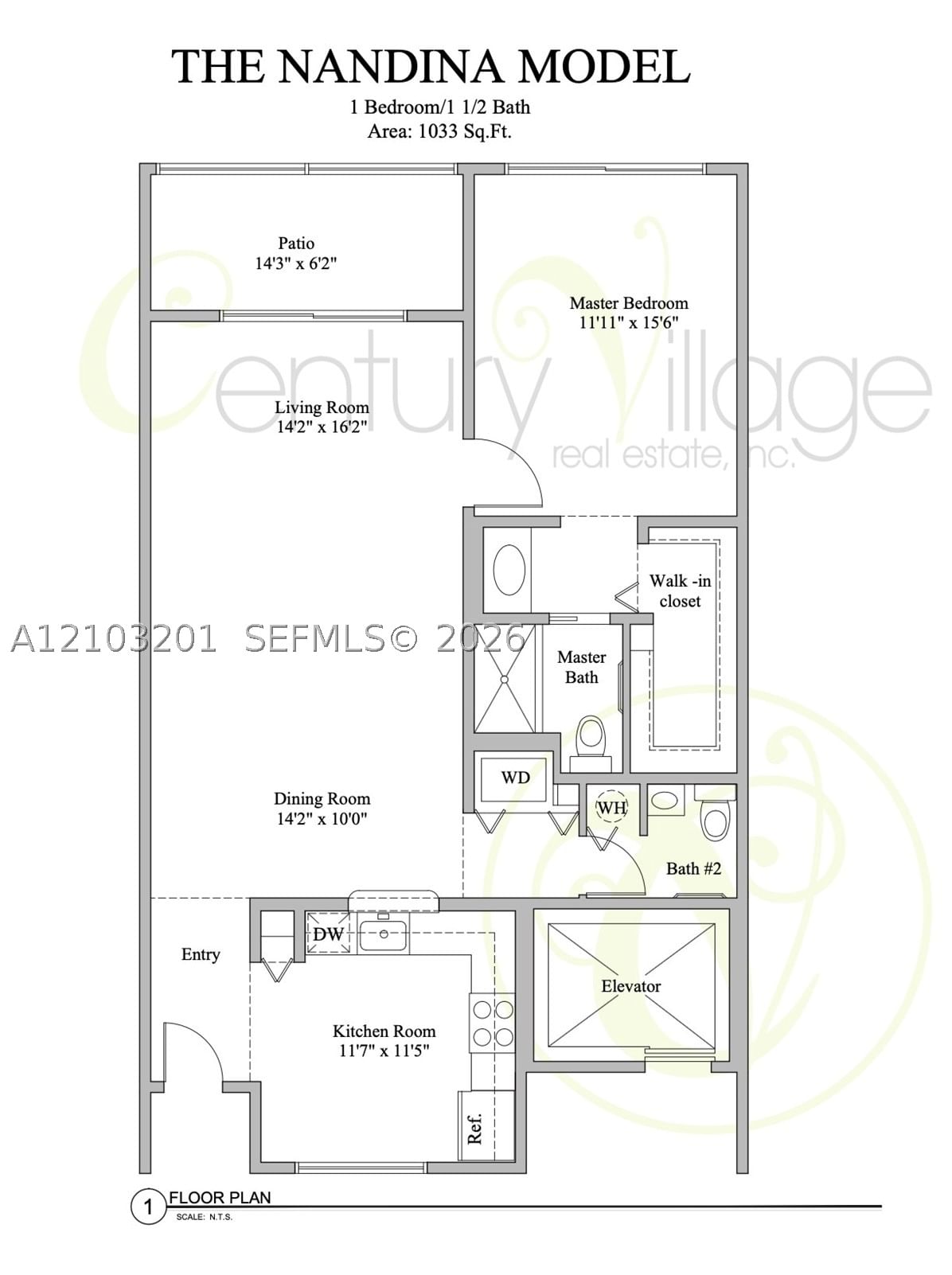 Real estate property located at 12551 16th Ct #107C, Broward, Falmouth At Century Villa, Pembroke Pines, FL
