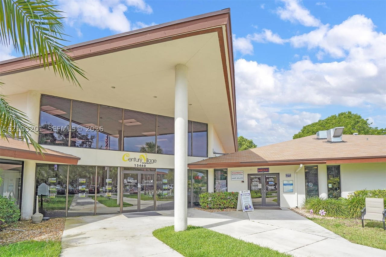 Real estate property located at 12551 16th Ct #107C, Broward, Falmouth At Century Villa, Pembroke Pines, FL