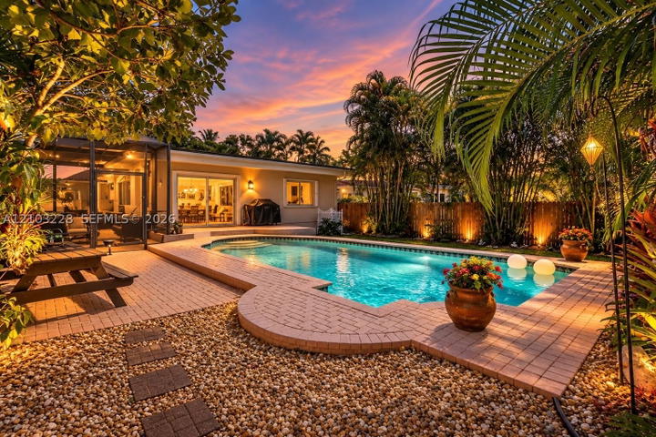 Real estate property located at 1410 Fletcher St, Broward, Sunset Trails No 4, Hollywood, FL