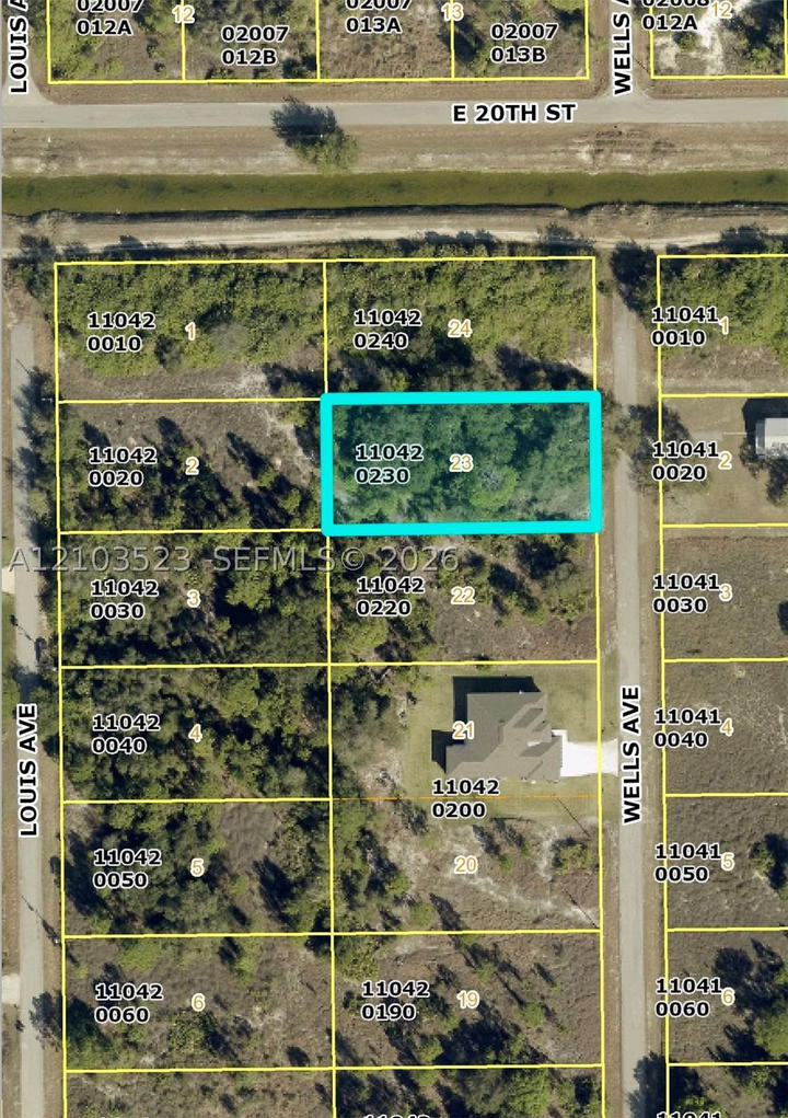 Real estate property located at 1921 WELLS AVE, Lee, Lehigh Acres, Lehigh Acres, FL