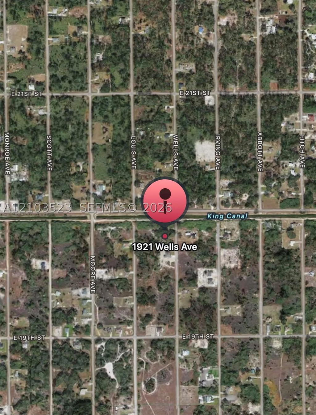 Real estate property located at 1921 WELLS AVE, Lee, Lehigh Acres, Lehigh Acres, FL