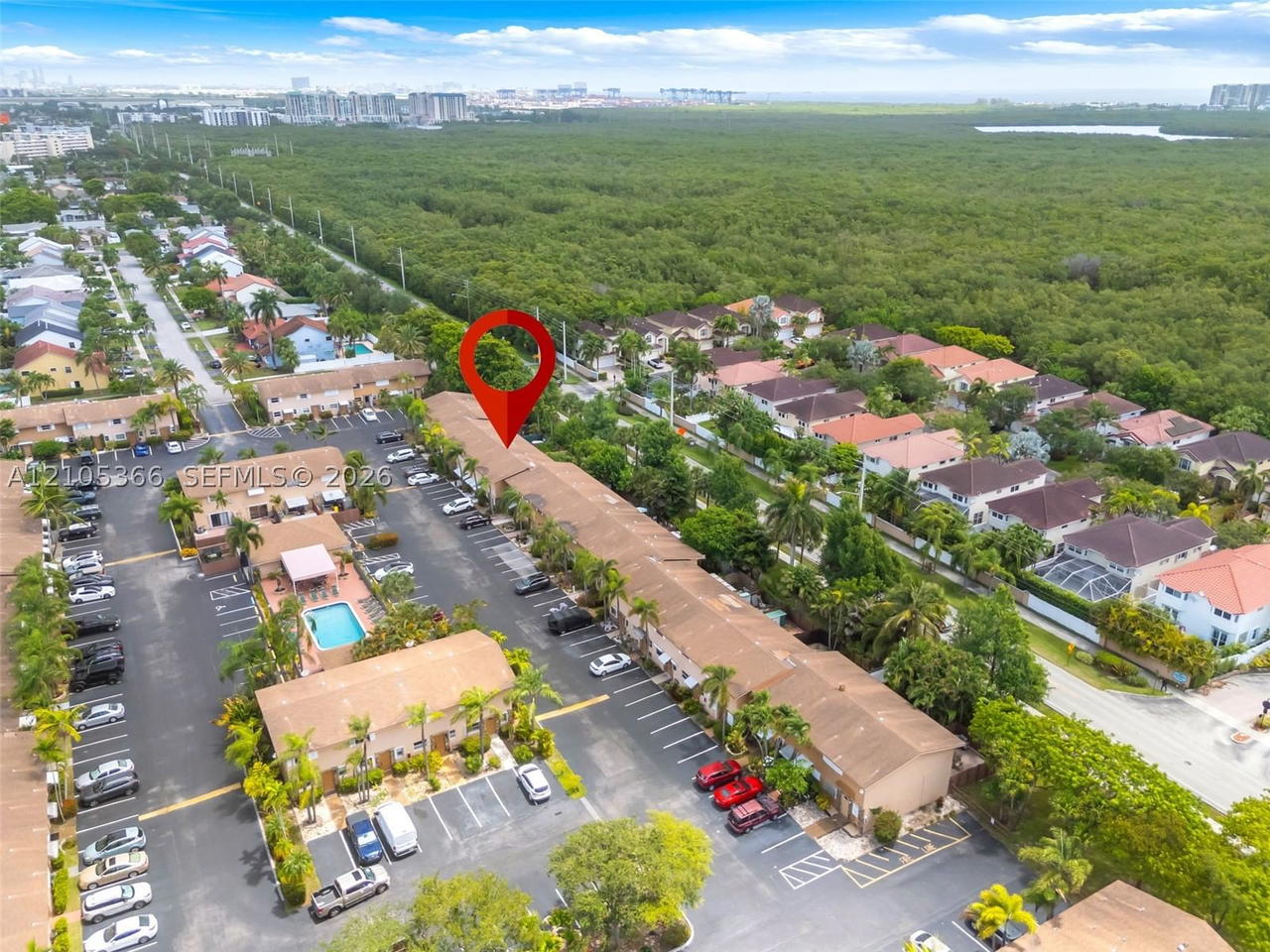 Real estate property located at 450 7th St #261, Broward, Townhouse East 1 Condo, Dania Beach, FL