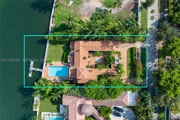 Real estate property located at 4760 Bay Rd, Miami-dade, Nautilus Sub, Miami Beach, FL