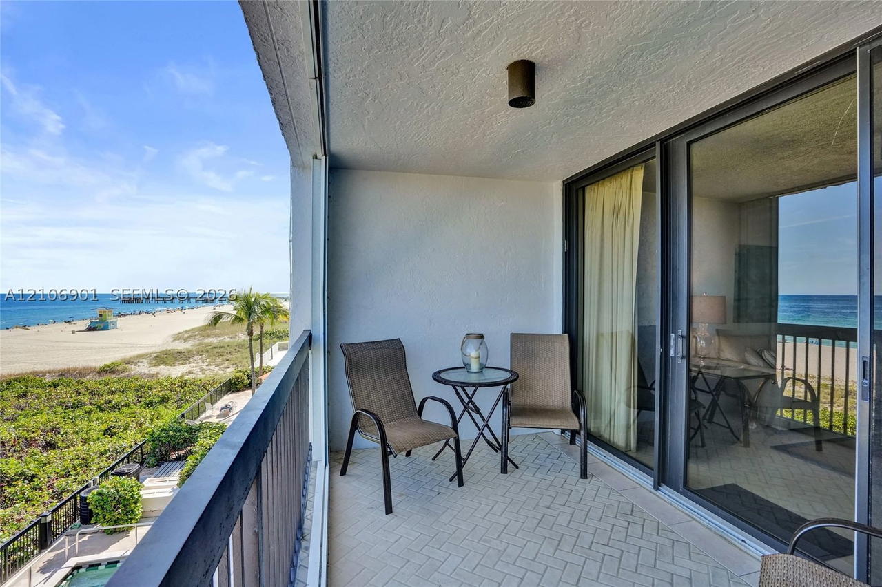 Real estate property located at 510 Ocean Blvd #308, Broward, Silver Thatch Ocean Club, Pompano Beach, FL