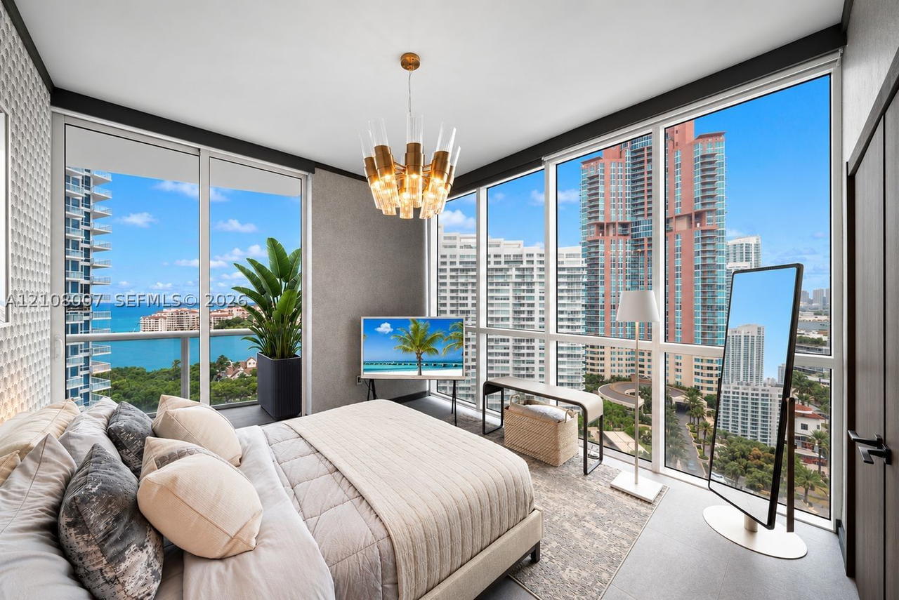 Real estate property located at 50 Pointe Dr #1805, Miami-dade, Continuum On South Beach, Miami Beach, FL