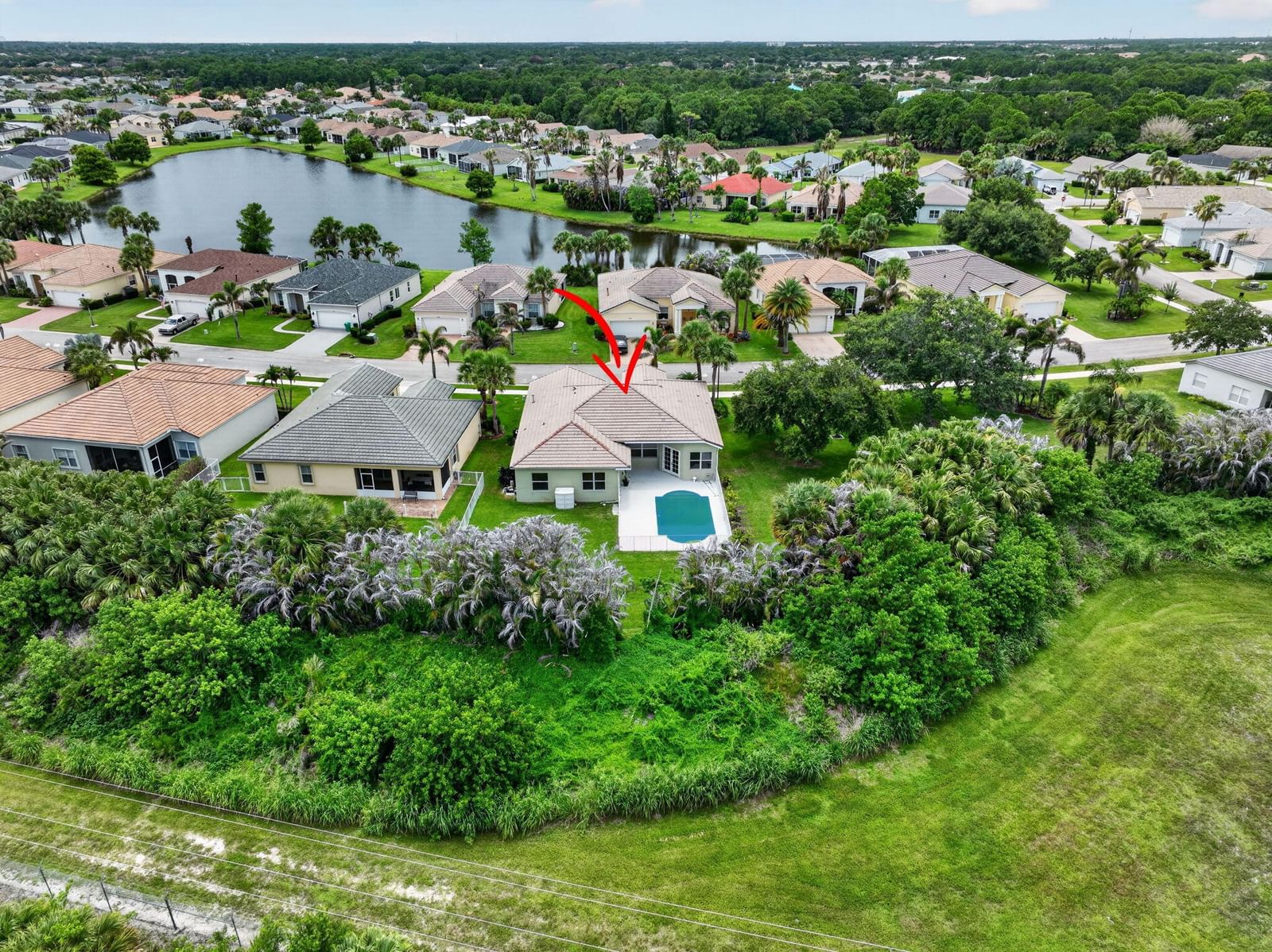 Real estate property located at 505 Lake Manatee, St Lucie, Lakeforest At St Lucie Wes, Port St Lucie, FL, US