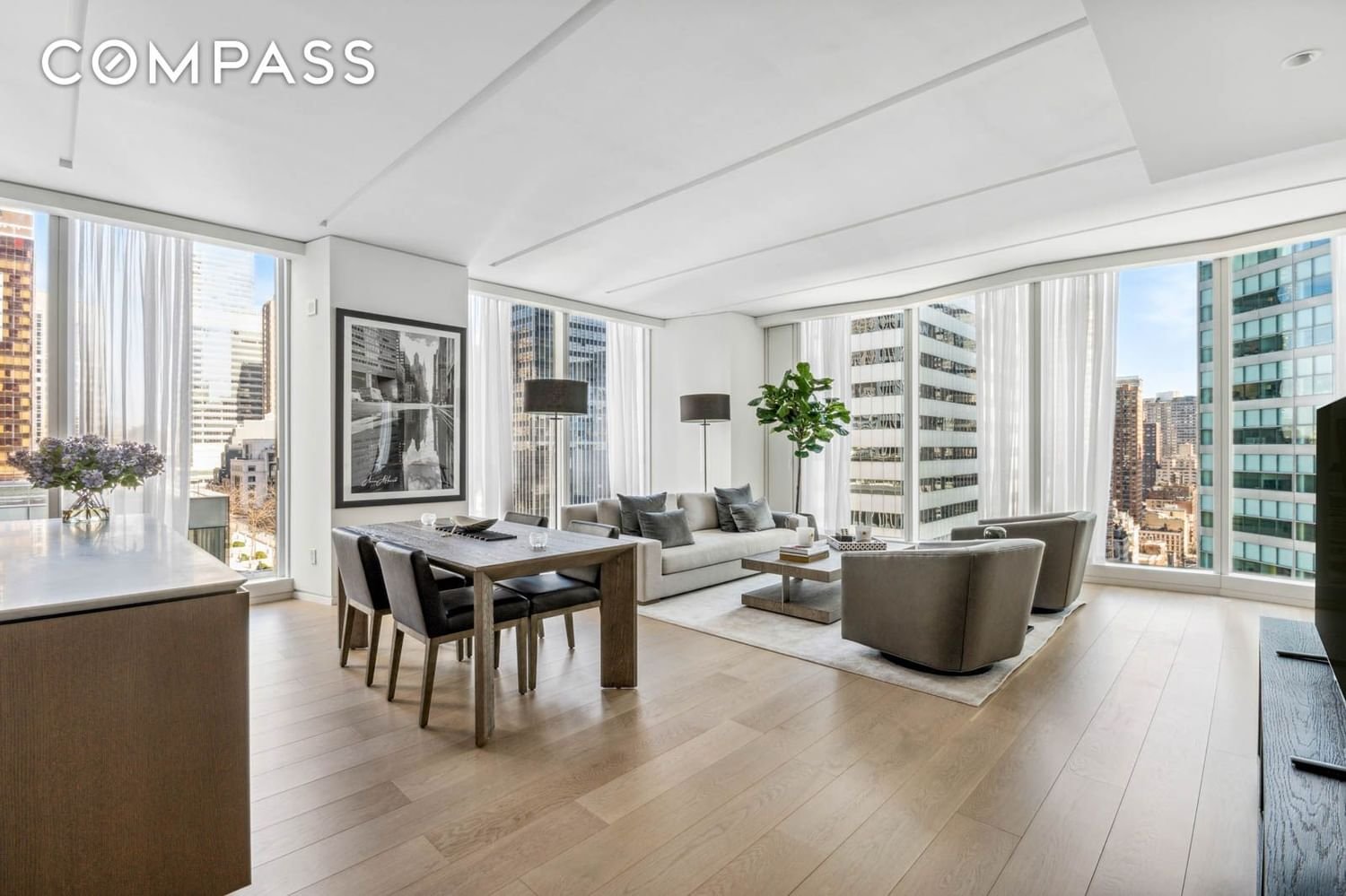 Real estate property located at 100 53rd #19A, NewYork, Midtown East, New York City, NY
