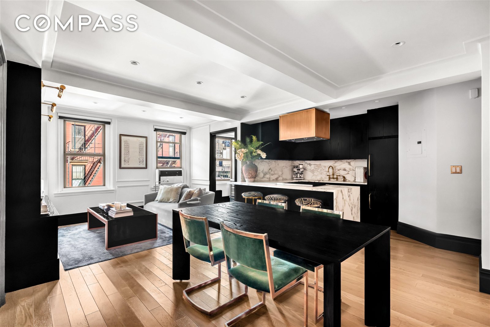Real estate property located at 136 Waverly #3-C, New York, New York City, NY