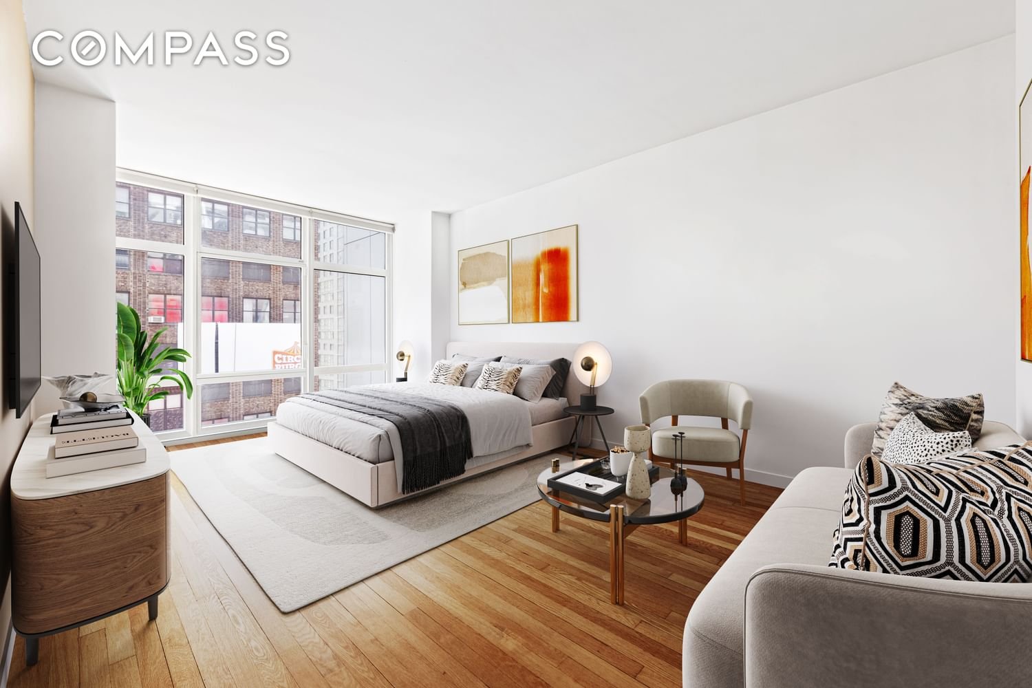 Real estate property located at 1600 Broadway #6-F, New York, New York City, NY