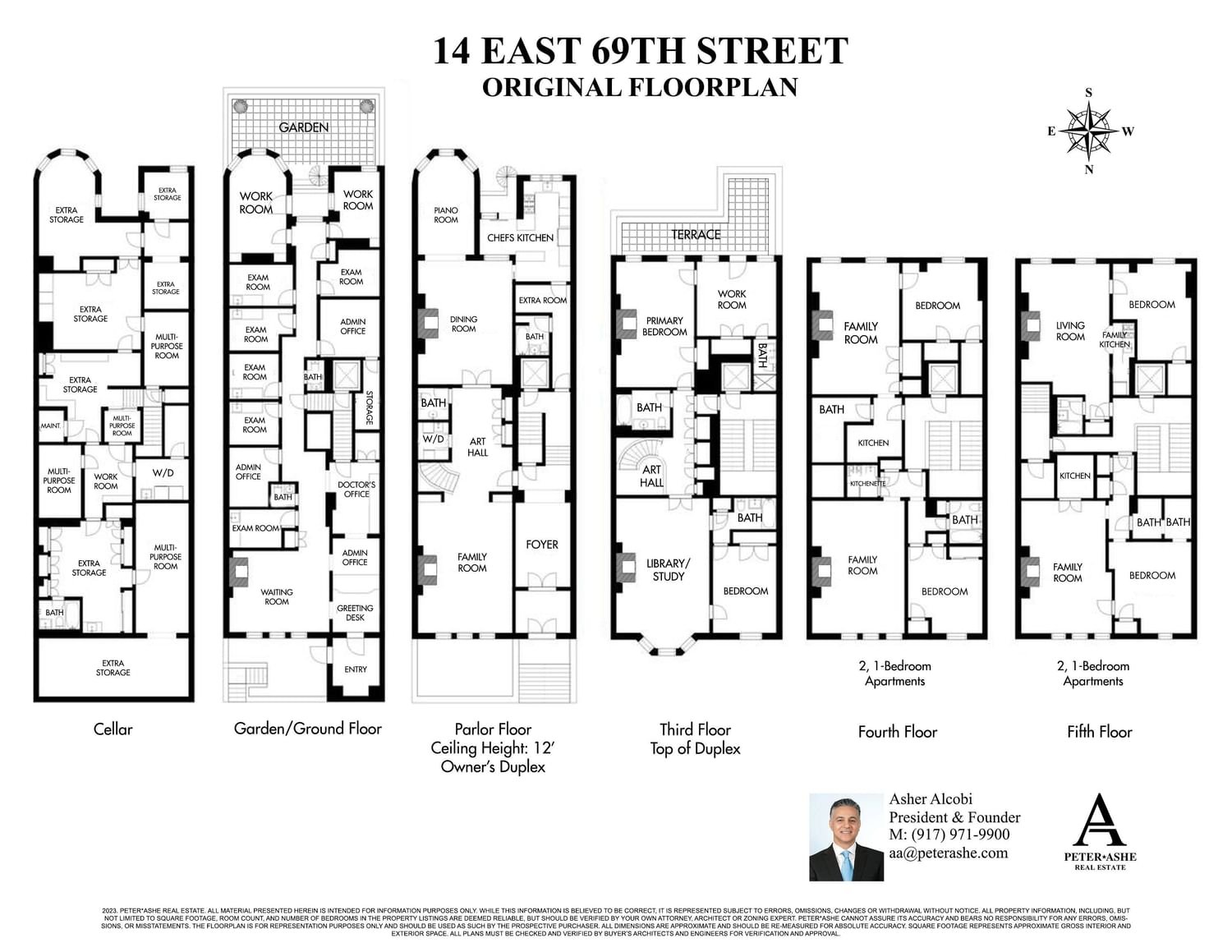 Real estate property located at 14 69th (Building), NewYork, New York City, NY