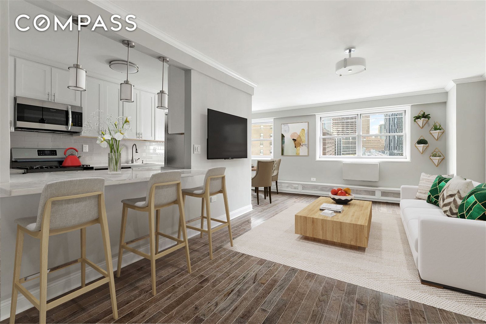 Real estate property located at 191 Willoughby #16-M, Kings, New York City, NY