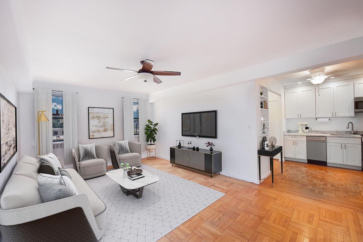 Real estate property located at 90 Park #3-A, New York, New York City, NY