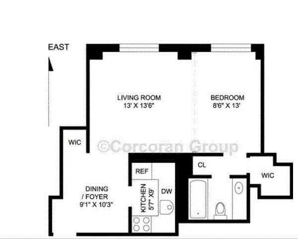 Real estate property located at 188 70th #17-B, New York, New York City, NY