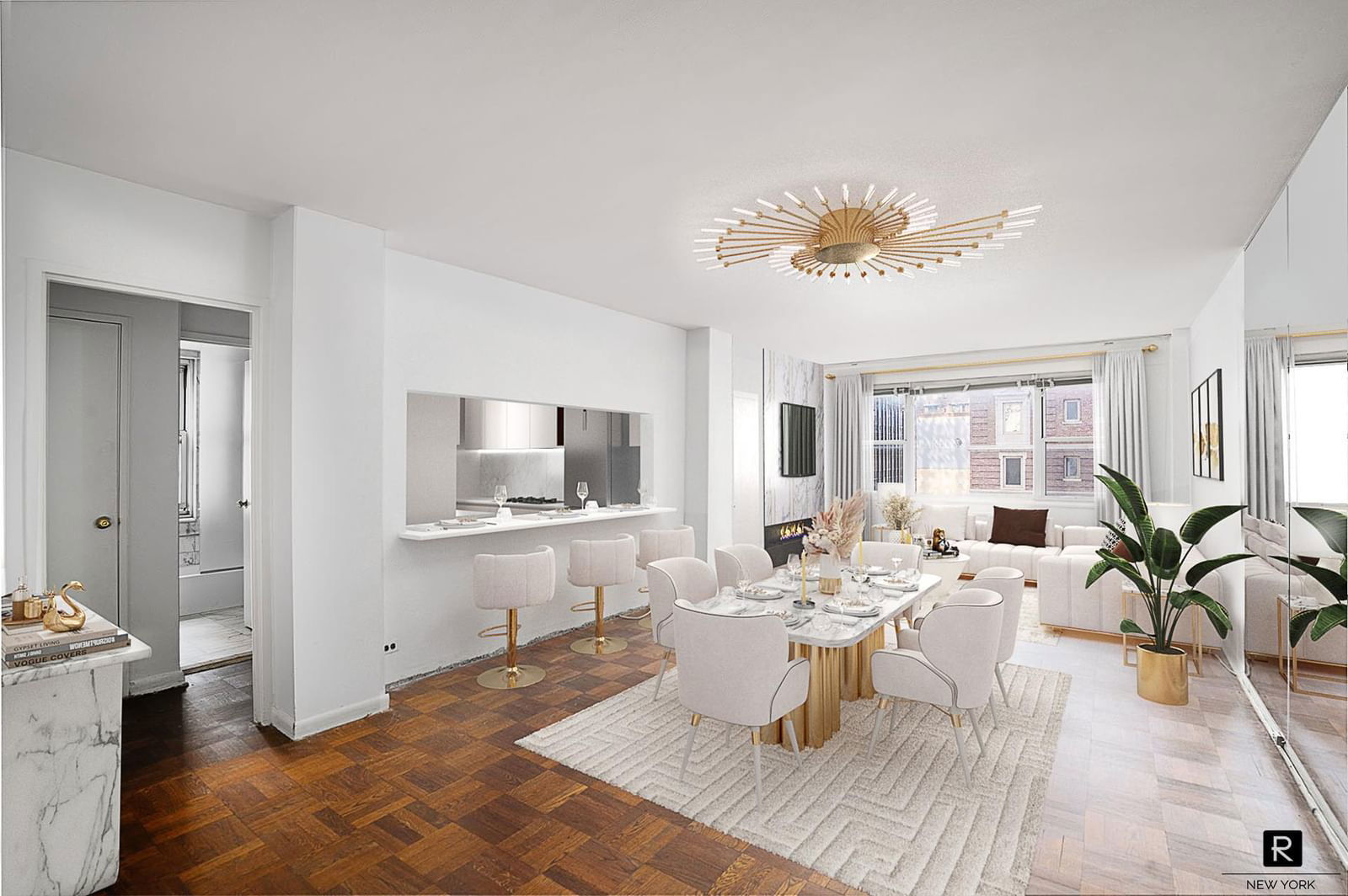 Real estate property located at 77 55th #16-E, NewYork, Midtown West, New York City, NY