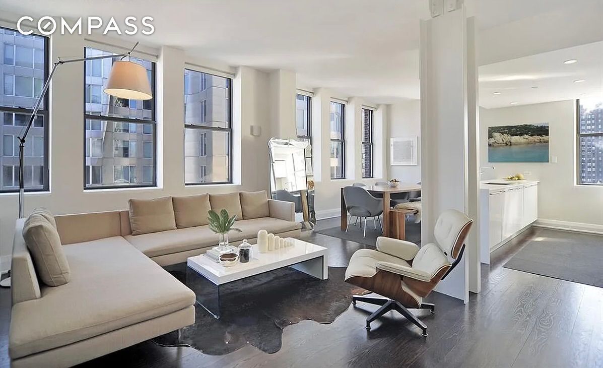 Real estate property located at 150 Nassau #18-D, New York, New York City, NY