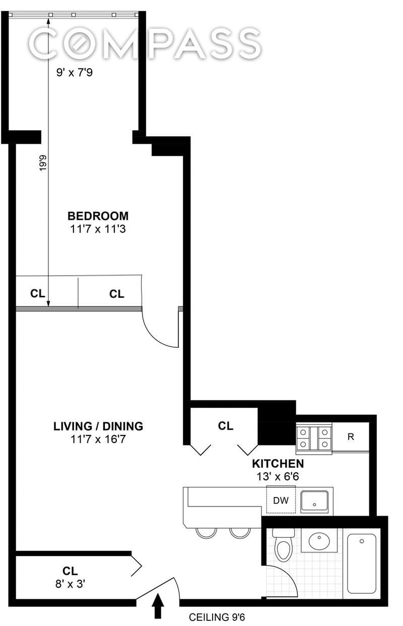 Real estate property located at 159 Madison #2-B, New York, New York City, NY