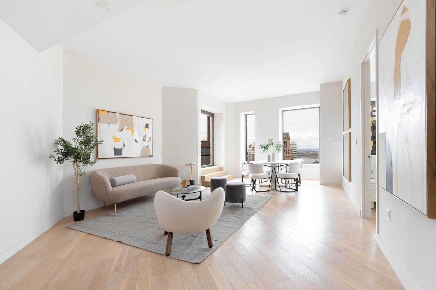 Real estate property located at 75 Wall #35-F, NewYork, Financial District, New York City, NY