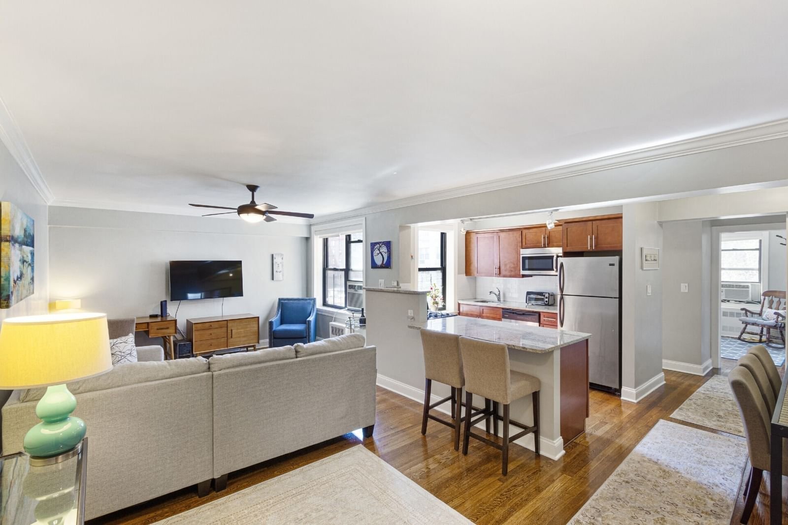 Real estate property located at 245 Bennett #6B, NewYork, Hudson Heights, New York City, NY