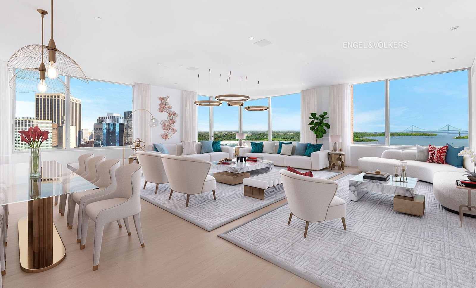 Real estate property located at 10 West PH-38-Duplex, NewYork, Battery Park, New York City, NY