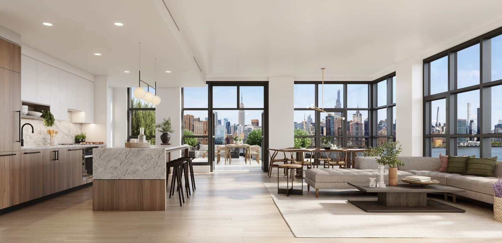 Real estate property located at 29 Huron #12D-W, Kings, Greenpoint, New York City, NY