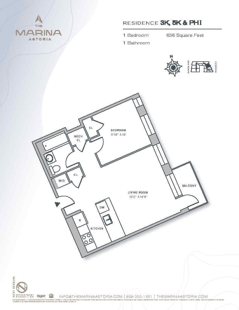 Real estate property located at 30-05 Vernon PH-I, Queens, Astoria, New York City, NY