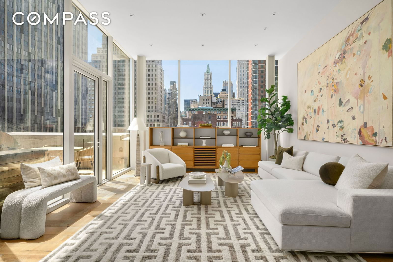 Real estate property located at 93 Worth PH5, New York, Tribeca, New York City, NY