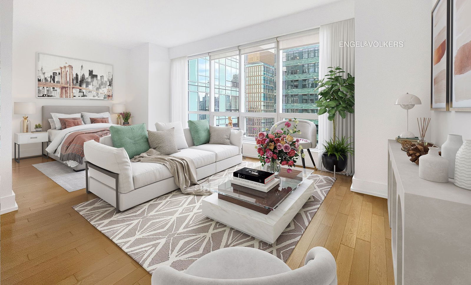 Real estate property located at 350 42nd #26J, New York, Hells Kitchen, New York City, NY