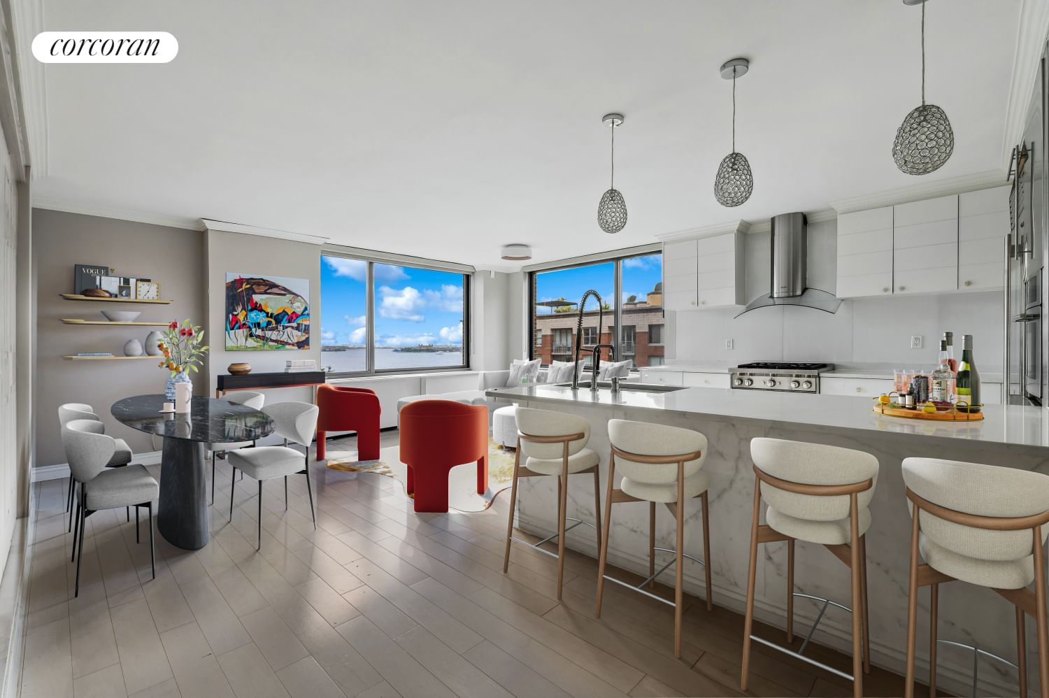Real estate property located at 2 END #9B, New York, Battery Park City, New York City, NY