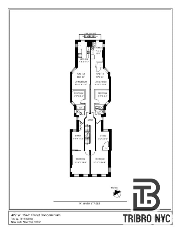 Real estate property located at 427 154th #5, New York, Hamilton Heights, New York City, NY