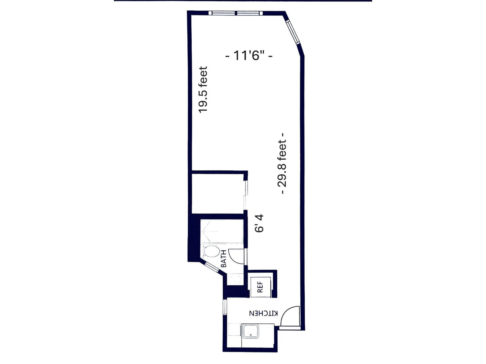 Real estate property located at 538 84TH #2C, New York, Yorkville, New York City, NY